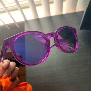 Refresh Spy purple sunglasses